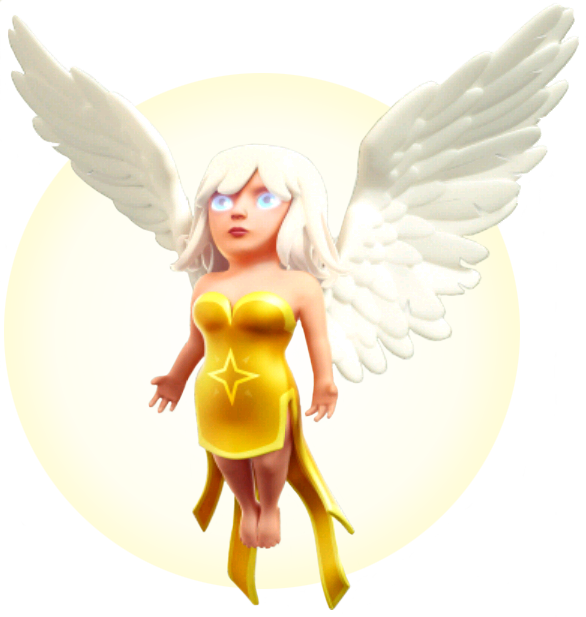 Healer - Целительница Clash Of Clans (586x617), Png Download