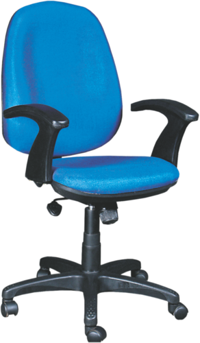 Computer Operator Chair - Pink Office Chair (292x500), Png Download