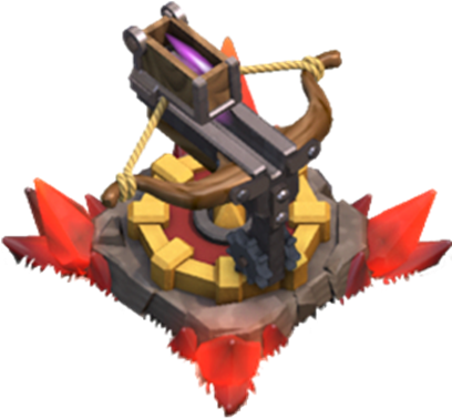 Everything About X-bow - Torre Infernal Clash Of Clans (411x411), Png Download