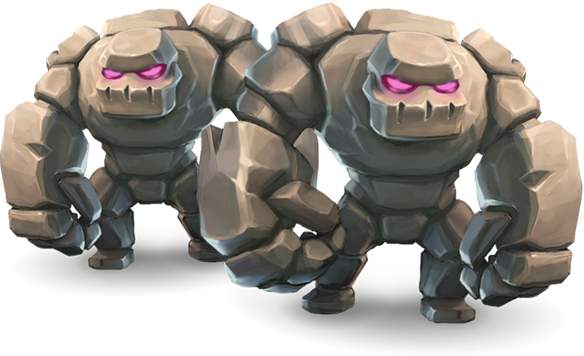 Clash Of Clans Wiki - Clash Of Clans Mini Golem (584x356), Png Download
