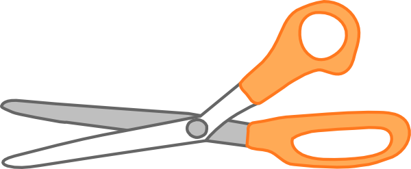 Png Image - Sewing Scissors Clip Art (600x247), Png Download