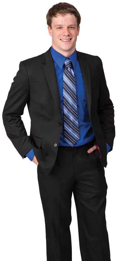 Clayton Masterman - Tuxedo (482x848), Png Download
