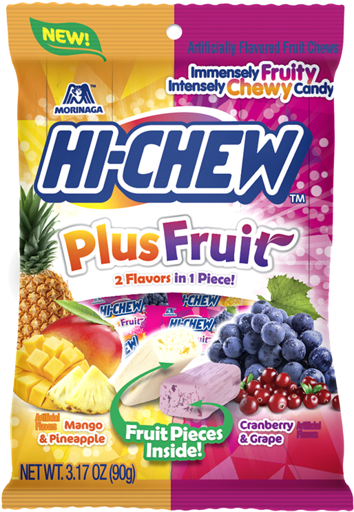 Hi Chew Plus Fruit (900x900), Png Download
