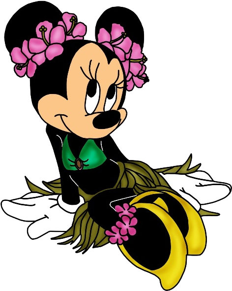 Doggone Biscuits - Minnie Mouse Beach Clipart (600x600), Png Download