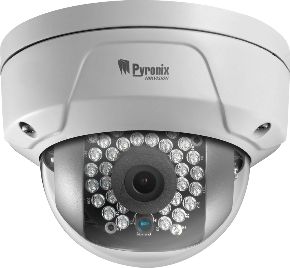 Outdoor Wi-fi Mini Dome Camera - Pyronix Dome Cam 28 (1000x925), Png Download