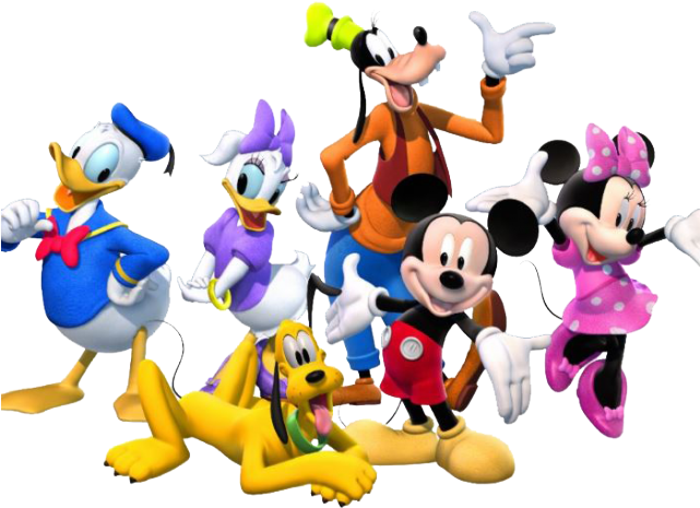 Ferris Wheel Clipart Mickey Mouse - Clipart Mickey Mouse Clubhouse Characters (640x480), Png Download