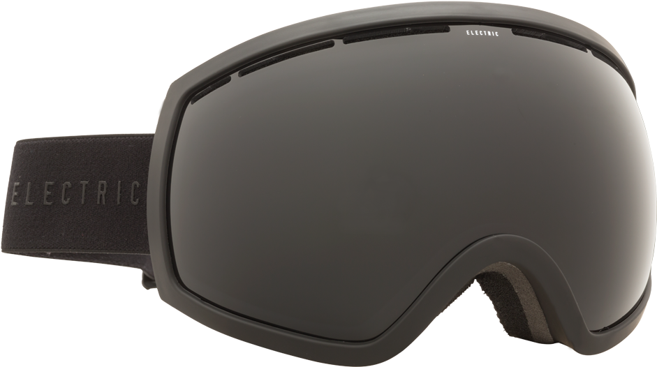 Electric Eg2 Matte Black/ Jet Black Snow Goggles 2016 - Electric Eg2 Goggles Matte Black/jet Black Bonus Lens, (1000x600), Png Download