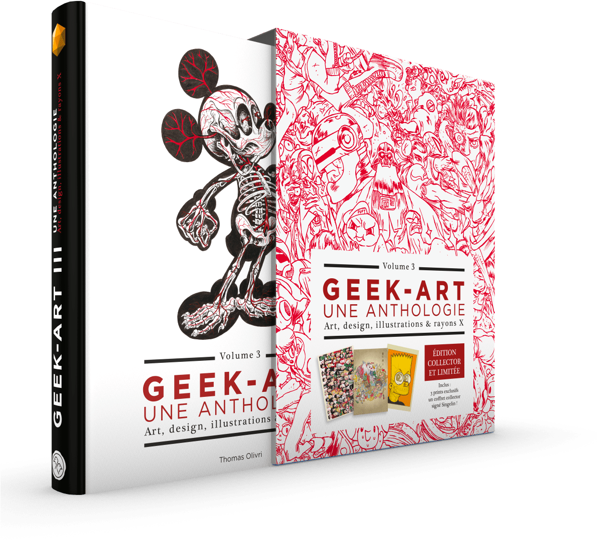 The Books - Geek Art Anthologie 3 (786x727), Png Download
