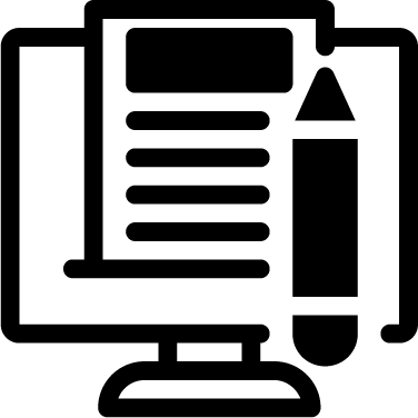 Blogging - Blogging Icon (376x376), Png Download