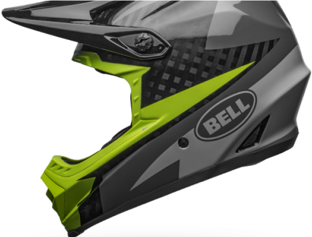 Drawn Biker Full Face Helmet - Bell Full-9 (640x480), Png Download