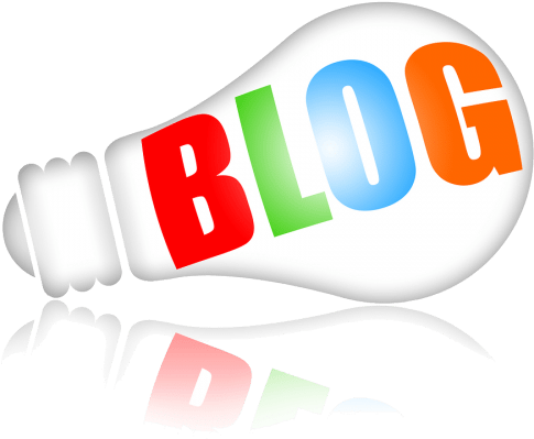 Six Easy Steps To Creating A Blog - Power Point Blog (500x500), Png Download