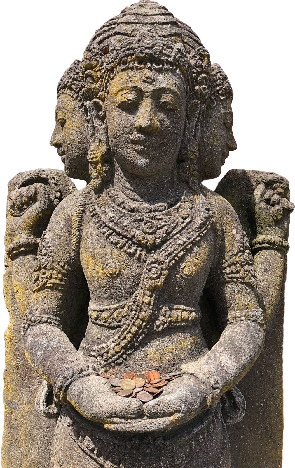 The Creator God Of Hinduism's Holy Trinity, Which Also - Statue (1200x1600), Png Download