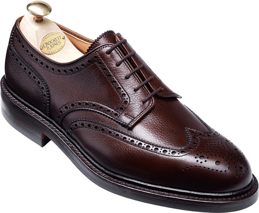 Derby Collection - Crockett And Jones Pembroke Dark Brown (1137x900), Png Download