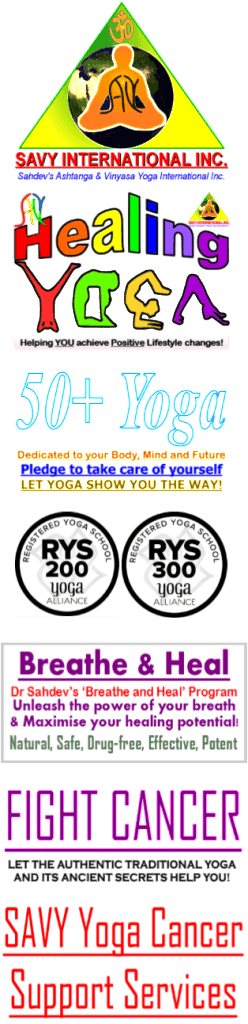 Savy International - Yoga Alliance (248x1024), Png Download
