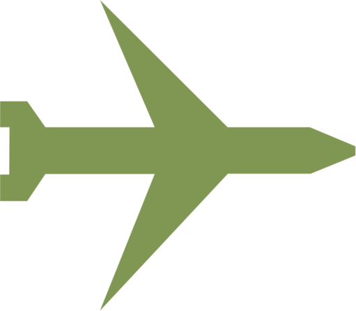 Icon - Airplane (511x446), Png Download