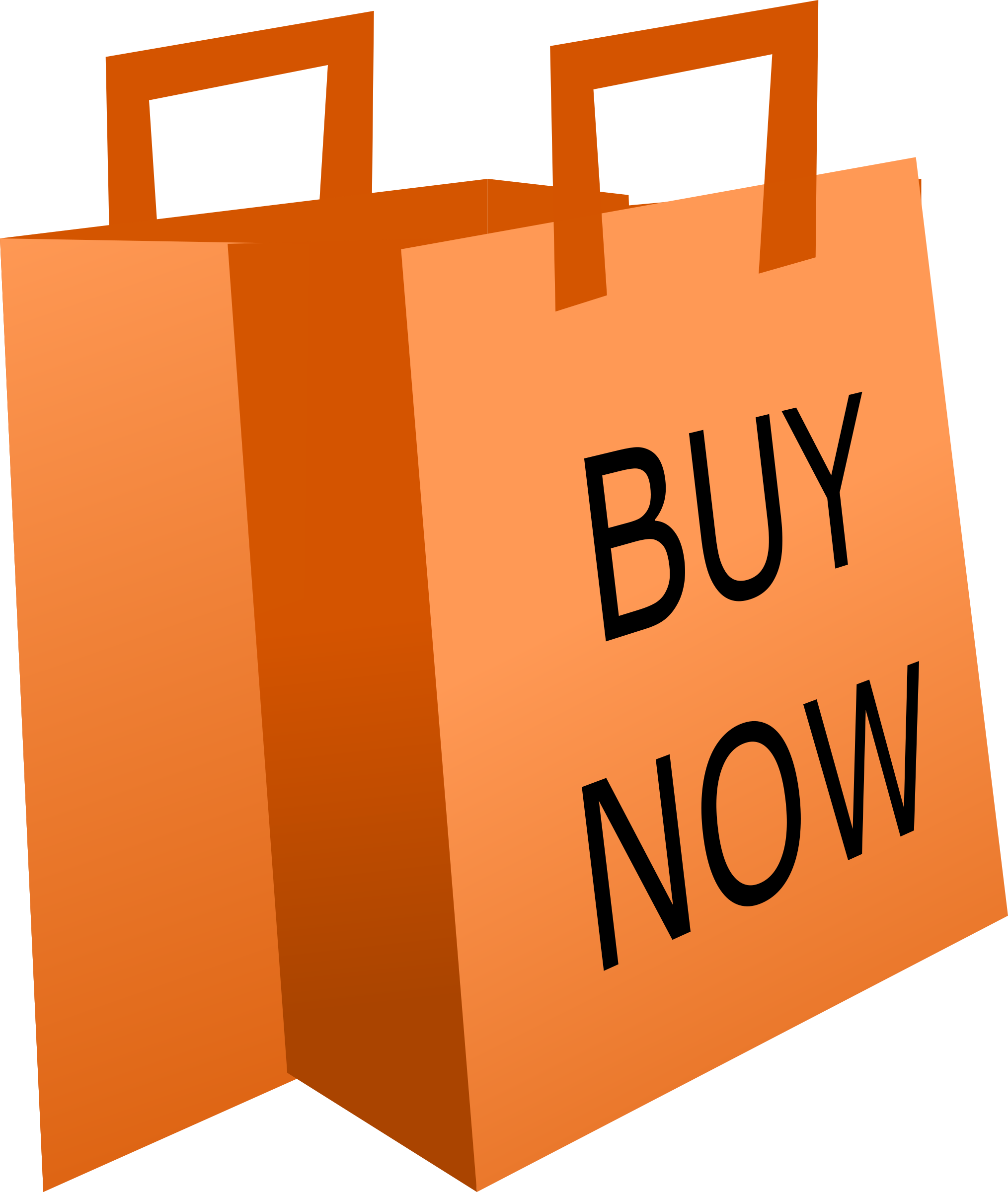 Shopping Bags Clipart Shopping Bag - Shopping Bag Clipart Png (2029x2400), Png Download
