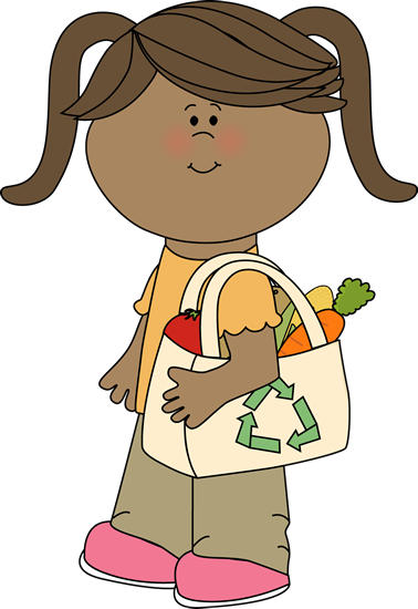 Bag - Using Eco Bag Clipart (378x550), Png Download
