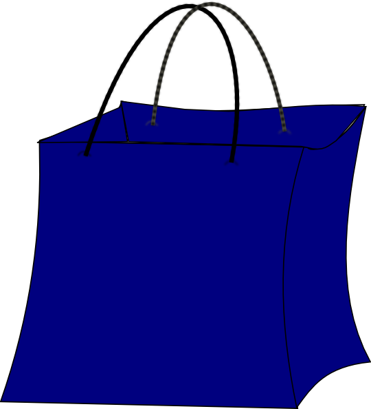 Trick Or Treat Bag Svg Clip Arts 540 X 594 Px (540x594), Png Download