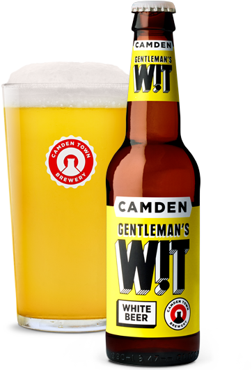 Open Beer Bottle Png - Camden Town Brewery Camden Gentleman's Wit Beer 330ml (420x530), Png Download