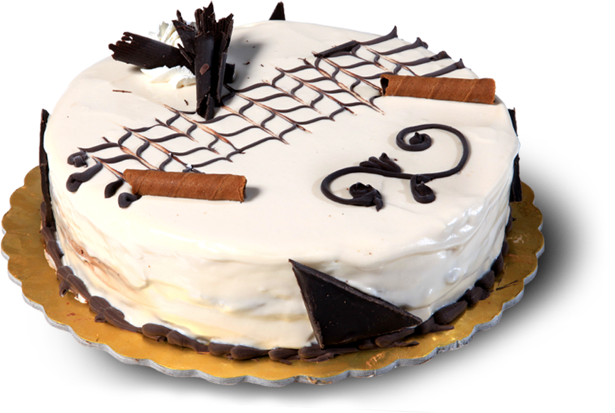 Vanilla Chocolate Cake - Birthday Cake (1000x800), Png Download