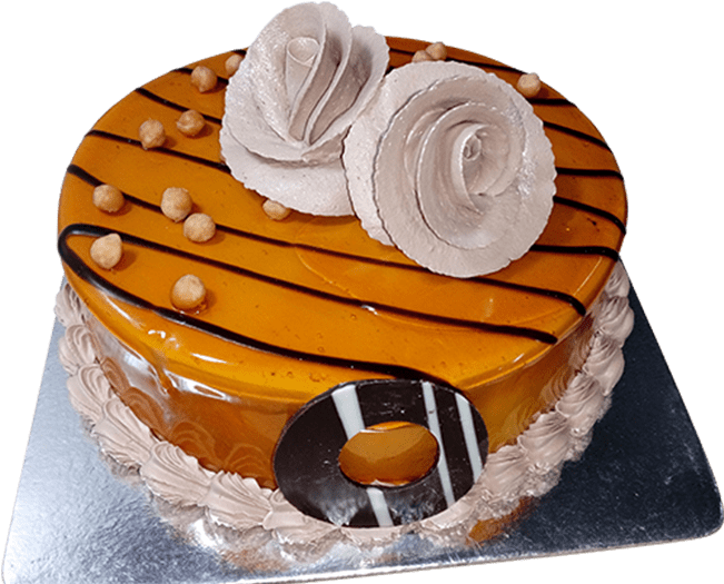 Chocolate Butter Scotch Cake 1 Kg - Butter (750x570), Png Download