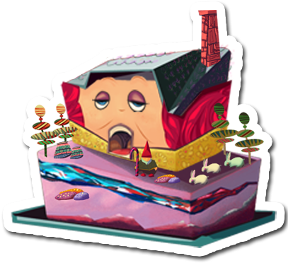 Make A Cake - Make A Cake - Cooking Games (408x408), Png Download