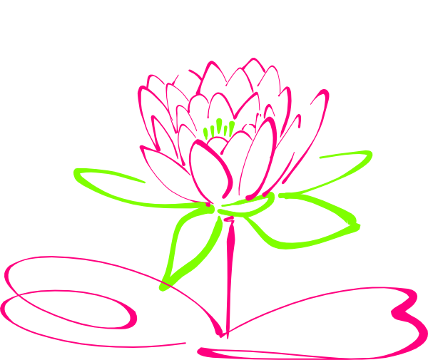 How To Set Use Lotus Clipart - Simple Flower Drawings Lotus (600x505), Png Download