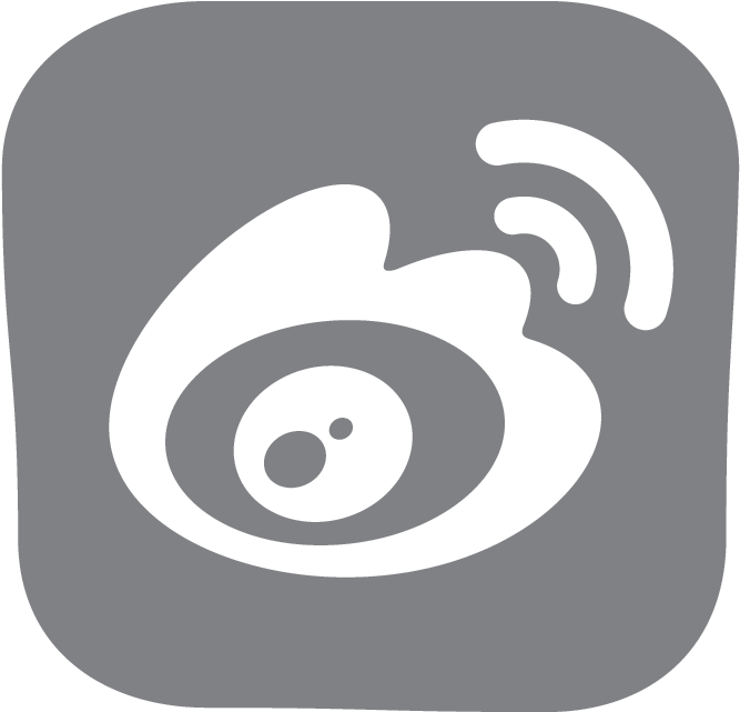 Agile Org Design - Weibo Logo Grey (800x800), Png Download