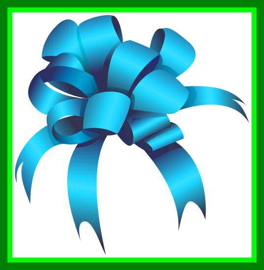 Fascinating Blue Bow Png Clipart Clip Art Ribbon Of - Clip Art (538x550), Png Download