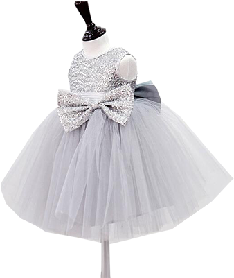 Beautiful Baby Girl Dress - Dress (436x450), Png Download