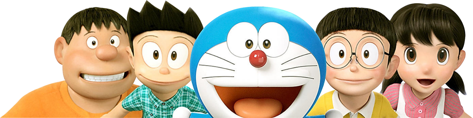 Doraemon Stand By Me (1600x401), Png Download