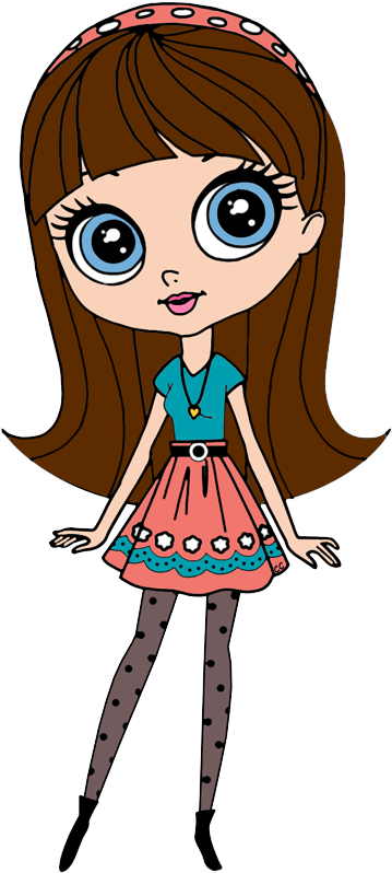 Blythe Baxter Blythe Baxter - Littlest Pet Shop Party Napkins (450x802), Png Download