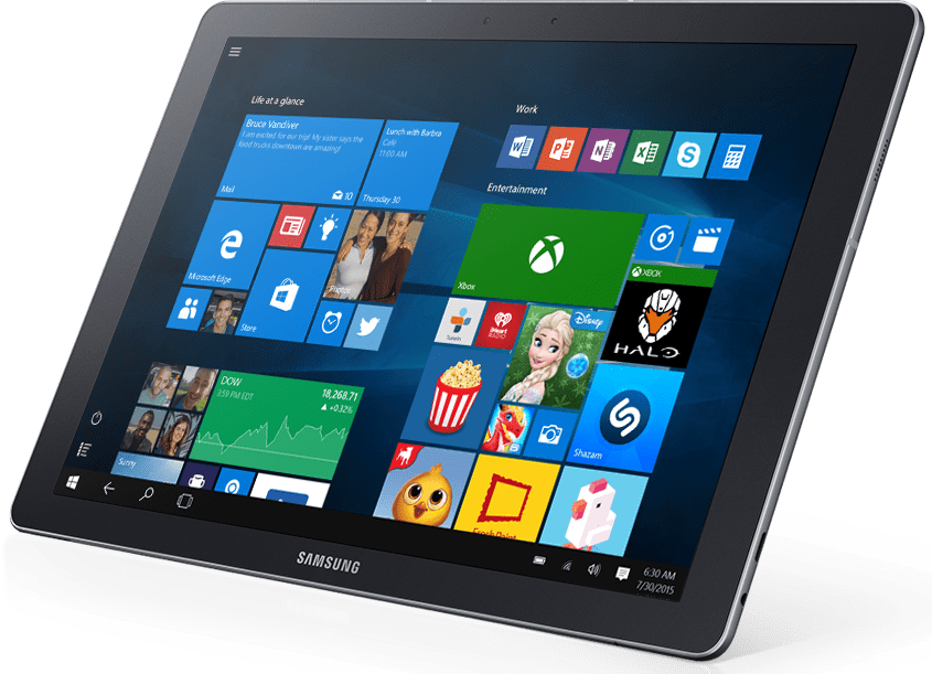 Samsung Galaxy Tabpro S Tablet - Samsung Galaxy Tabpro S 12 Wi Fi (845x611), Png Download