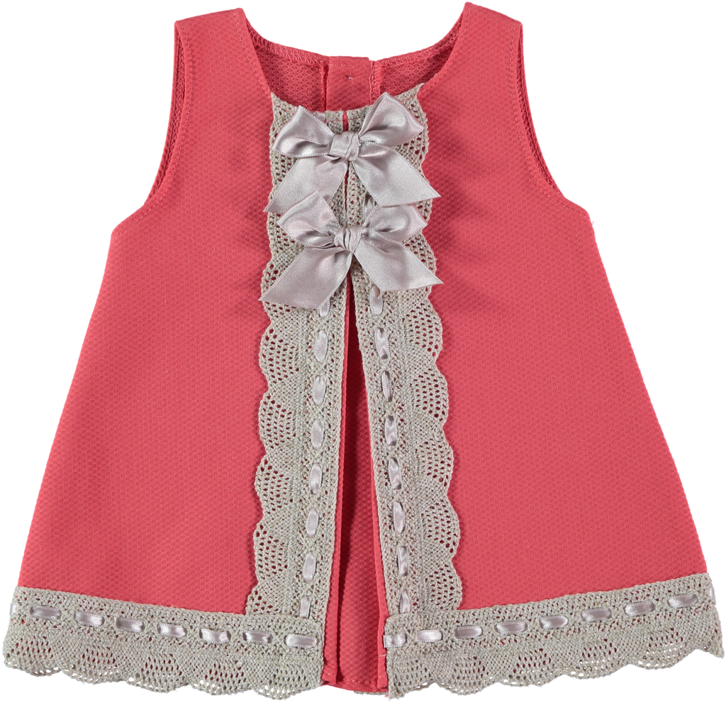 Download Coral Baby Dress By Juliana Children s Clothing PNG Image download-coral-baby-dress-by-juliana-children-s-clothing-png-image