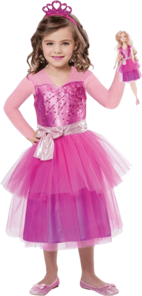 Barbie Doll Fancy Dress (600x951), Png Download