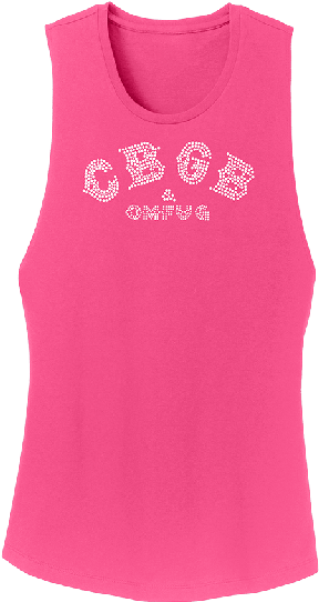 Bling Crystal Festival Tank - Cat (640x640), Png Download