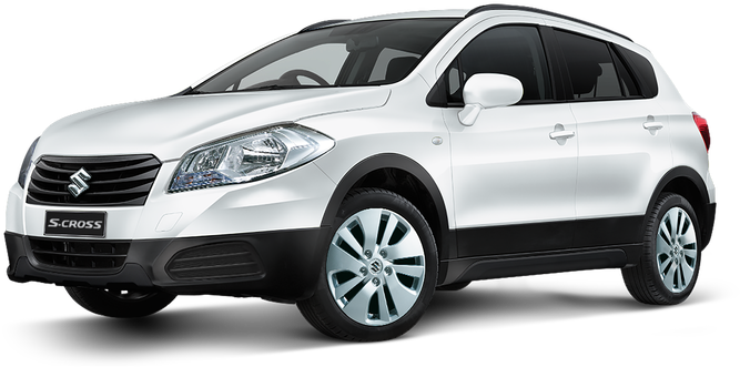 Maruti Suzuki S-cross - S Cross White Colour (790x433), Png Download