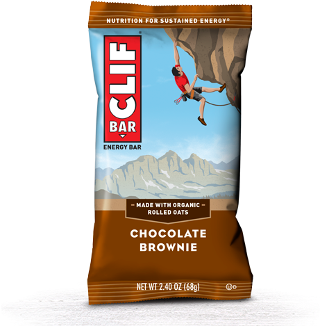 Chocolate Brownie Packaging - Clif Bar Peanut Butter Chocolate (625x510), Png Download