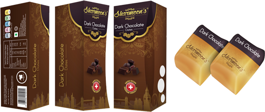Dark-chocolate - Dark Chocolate (536x227), Png Download