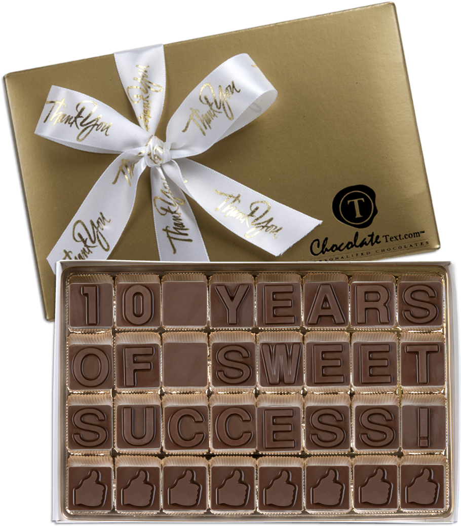 Pre-made Chocolate Boxes - Mind Your Own Business Ribbon (936x1080), Png Download