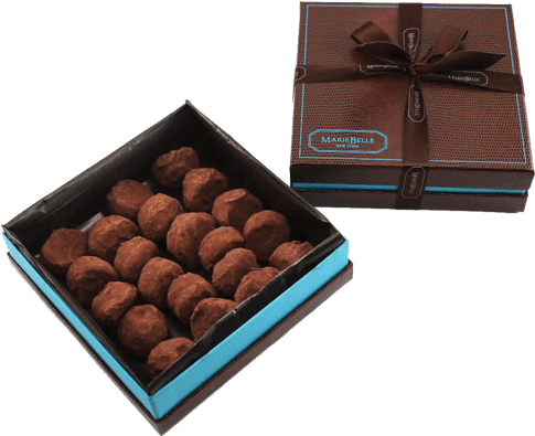 Mariebelle Artisan Chocolate Mothers Day Vintage Dark - Mariebelle (588x600), Png Download