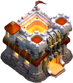 Town Hall Level - Clash Of Clans Ayuntamiento Niveles (350x350), Png Download