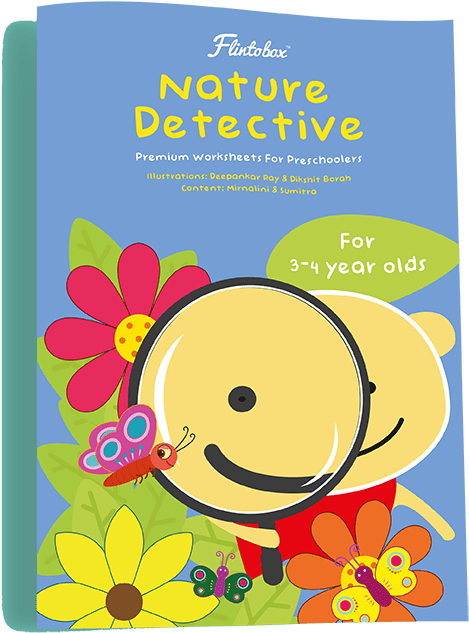 Book Format Nature Detective Min - Floral Design (499x663), Png Download