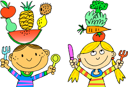 Download Eat Healthy Food Drawing Clipart Healthy Diet - Eat Healthy Food Drawing Png (454x302), Png Download