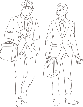 Transportation And Packing Textile Products - Business Man (337x435), Png Download