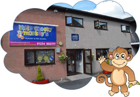 Cartoon Monkey (465x335), Png Download