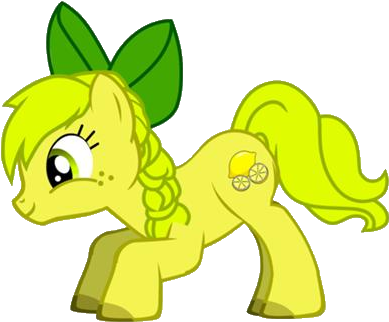 Lemon - Cartoon (402x400), Png Download