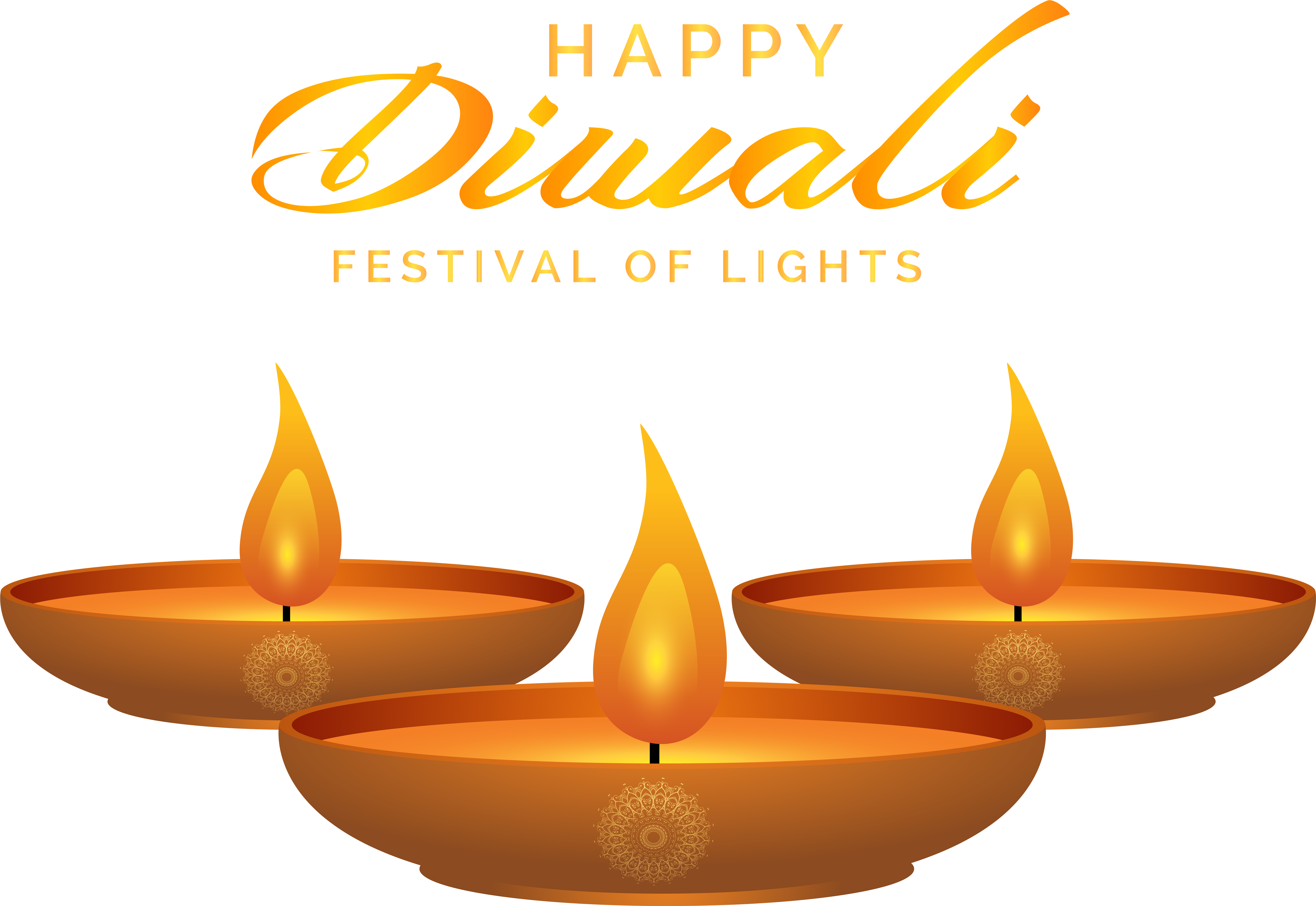 Happy Diwali Transparent (8000x5556), Png Download
