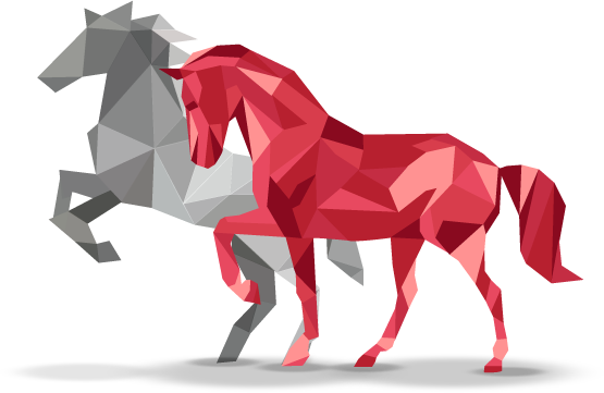 We Love To Be An Innovator And Creator, Rather Than - Horse Triangle (555x361), Png Download