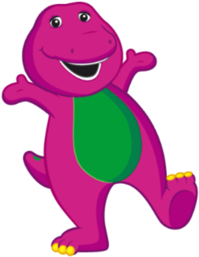 Barney Clipart - Dinosaur Png Barney Png (480x480), Png Download